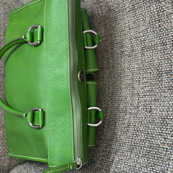 Dooney & Bourke Pebbled Leather Bag – Kelly Green - Picture 6 of 9